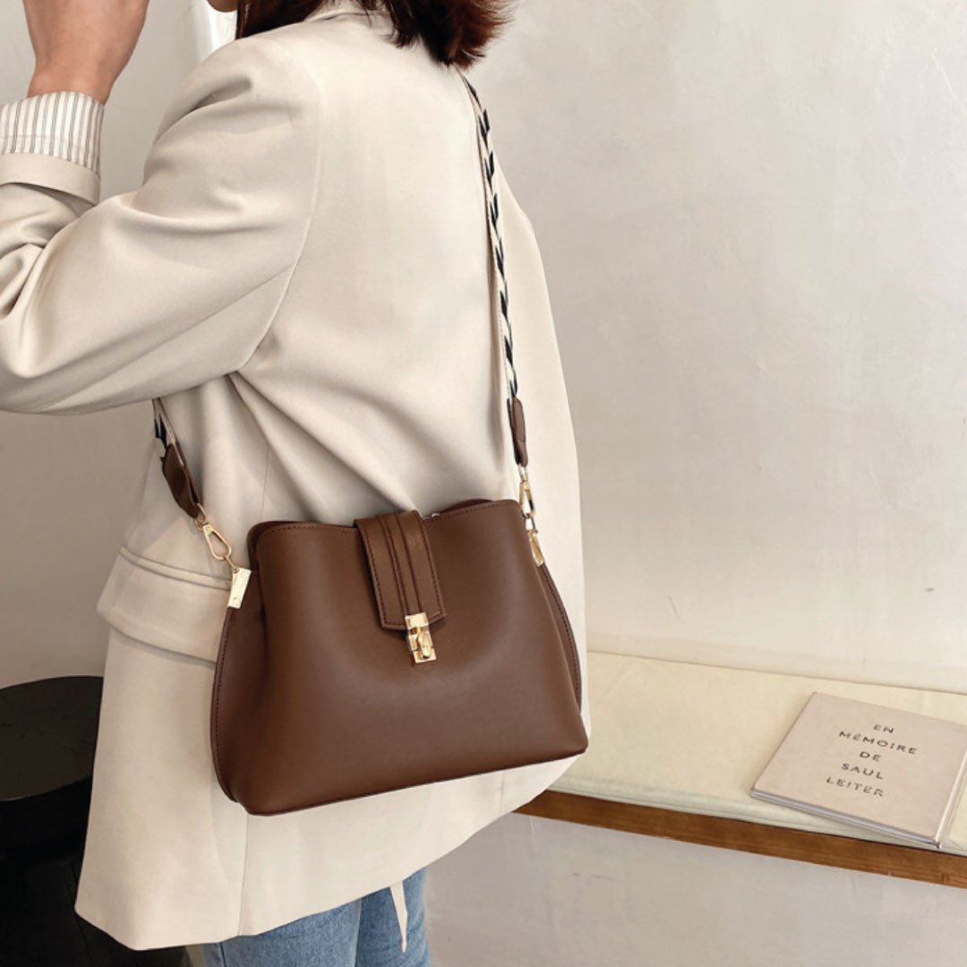 Checkered Shoulder Bag - Image 2
